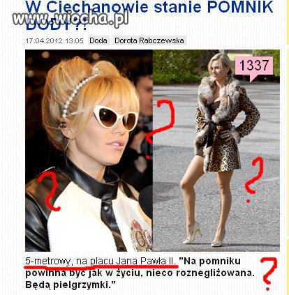 POMNIK DODY ? WTTTF JA SIE PYTAM!
