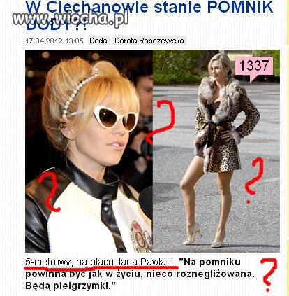 POMNIK DODY ? WTTTF JA SIE PYTAM!
