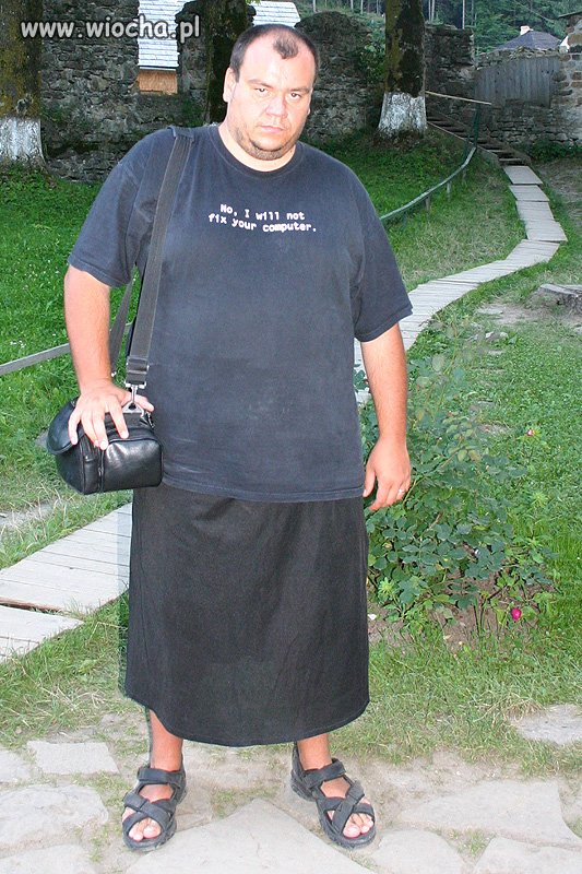 Michał co sobie kija wpychał 
