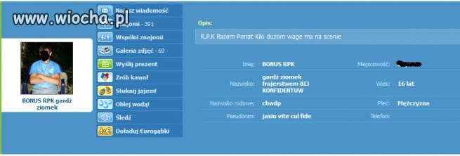 Niestety z taką młodzieżą, to