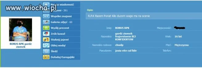 Niestety z taką młodzieżą, to