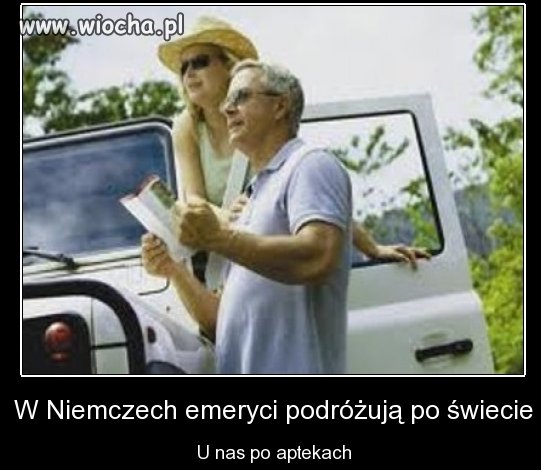 W Niemczech emeryci podrużują po świecie