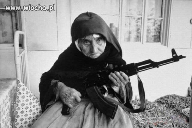 Babcia Rambo...