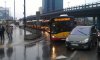 Zaparkował i wstrzymał ruch autobusów w centrum 