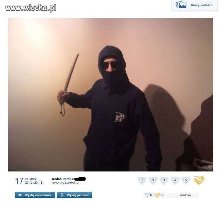 Zamaskowany "Jebaka Policyjny"
