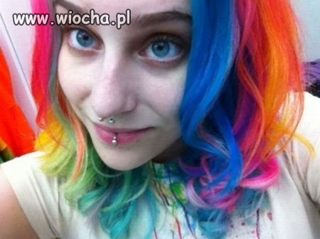 Pewnie myśli, ...