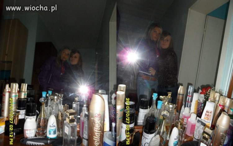 Fotki w lusterku zawsze spoko :D