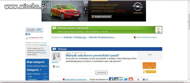 Młodzież i jej problemy...