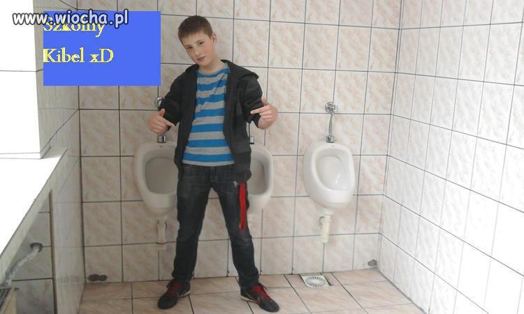 A takie tam w kibelku
