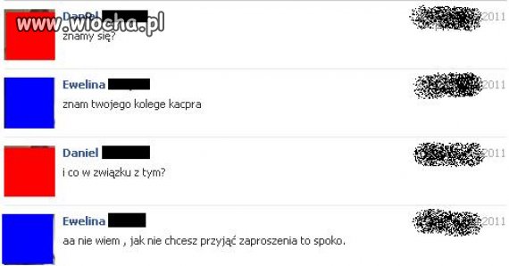 Zbiera znajomych