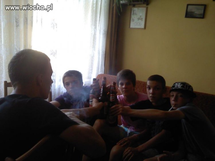 Lans na fajki i piwo