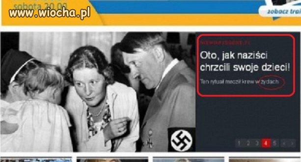 " Ten rytuał mrozi krew w żydach"