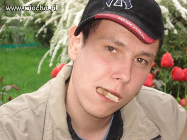 Nie dojadł...
