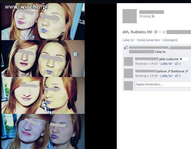 Szałowy...bombowy...słit dzióbek