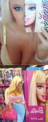 Żywa lalka Barbie...