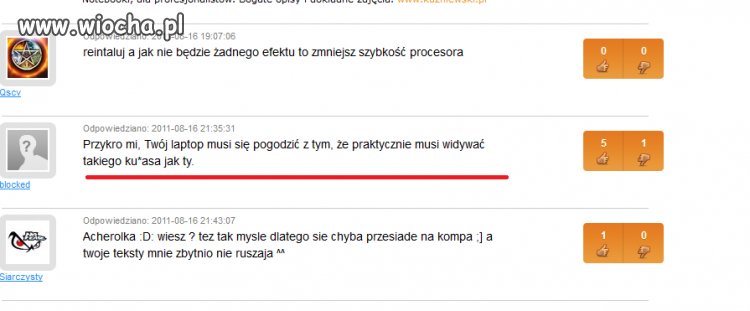 Powiedział całą