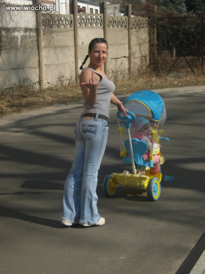 Na pamiątkę ze spacerku z dzieckiem...