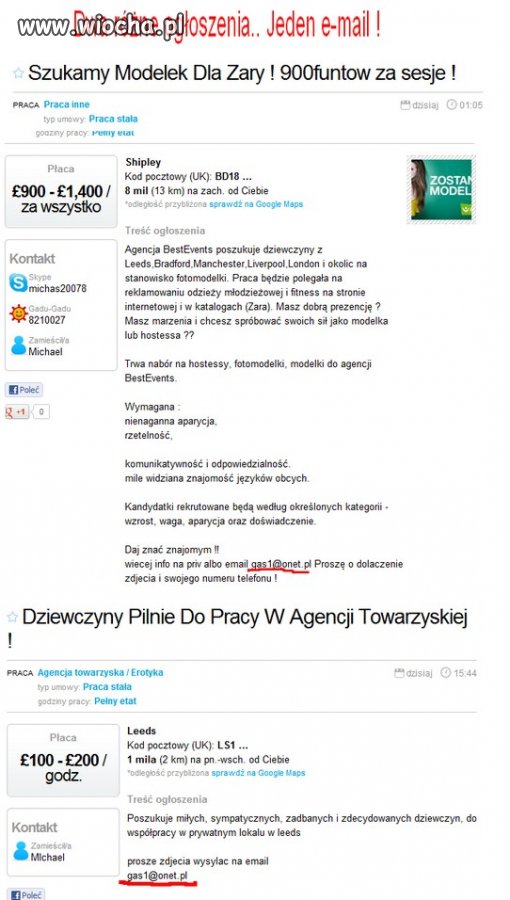 Przestroga dla kobiet. 