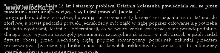 Kolejna sztuka zachodzi w ciążę