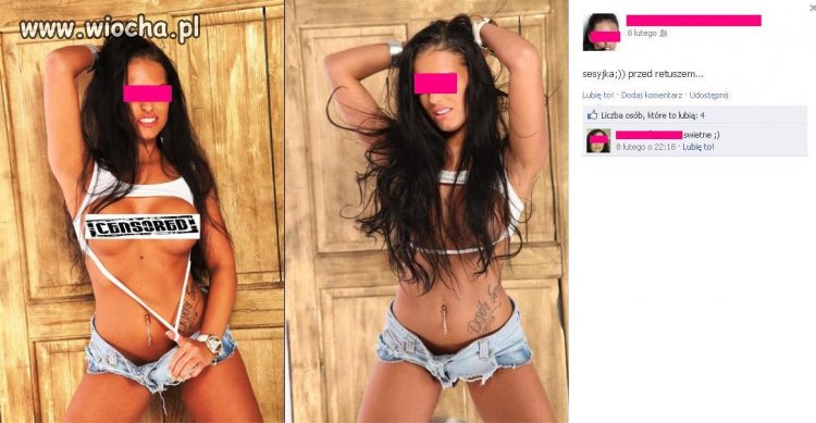 Chyba pomyliła Facebooka z Playboyem
