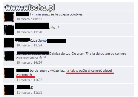 Więcej znajomych 