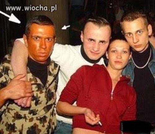 Z opalonym kolega