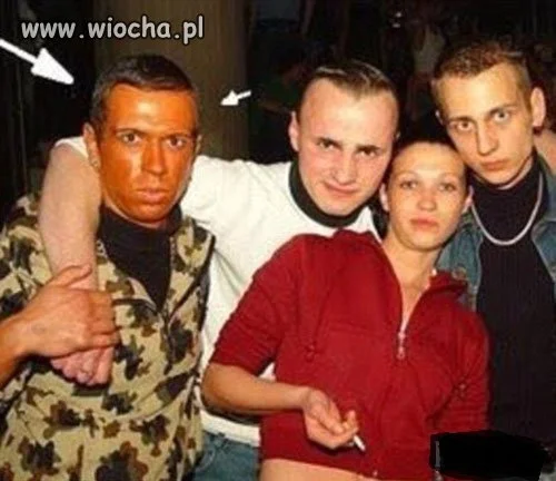 Z opalonym kolega