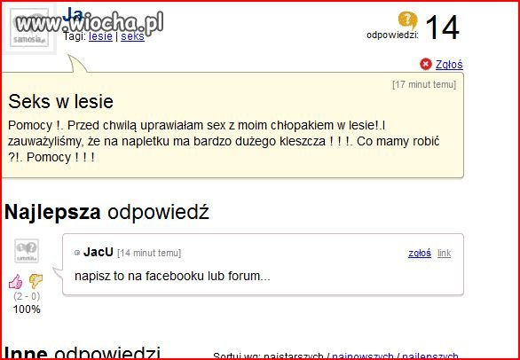 Seks w lesie= 