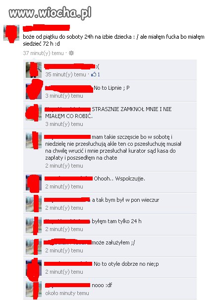 Chłopak ma 15 lat!  Ta ortografia!
