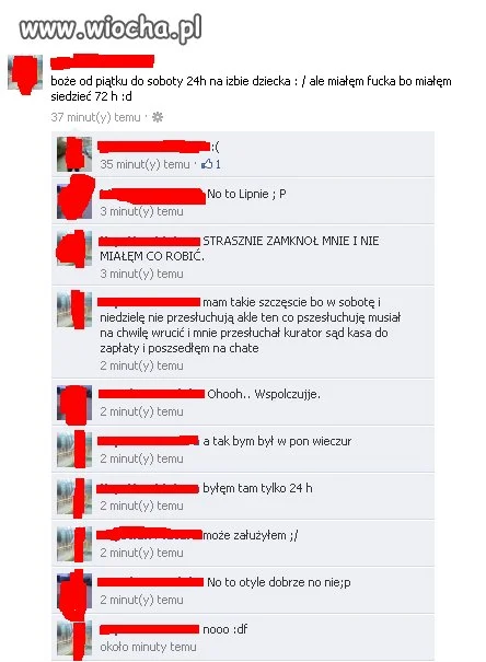 Chłopak ma 15 lat!  Ta ortografia!