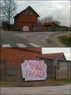 Stwierdzenie w pobliskiej miejscowości
