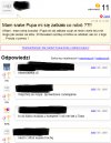 Jakie pytanie "Mam srake pupa mi się zatkała"