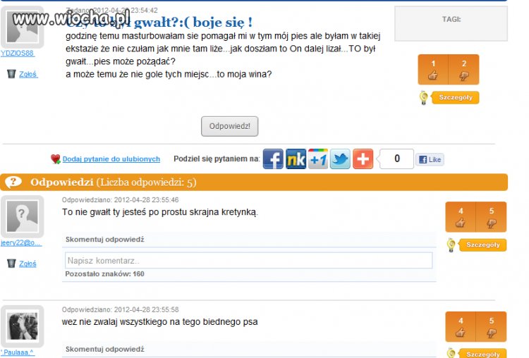 Debili nie brakuje