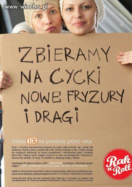 Zbieramy na cycki nowe fryzury i dragi