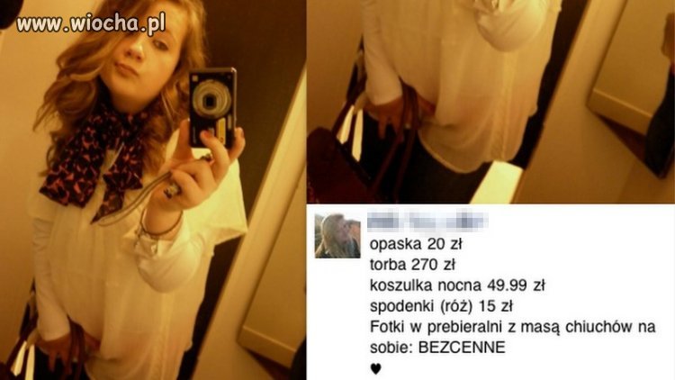 Sweet Focia w lustra, dzióbek i "w przebieralni"