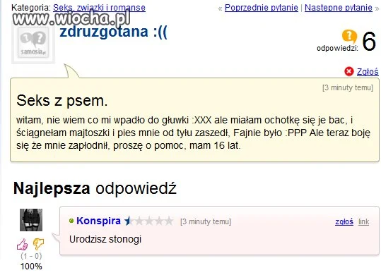 Wyruchał ją pies 