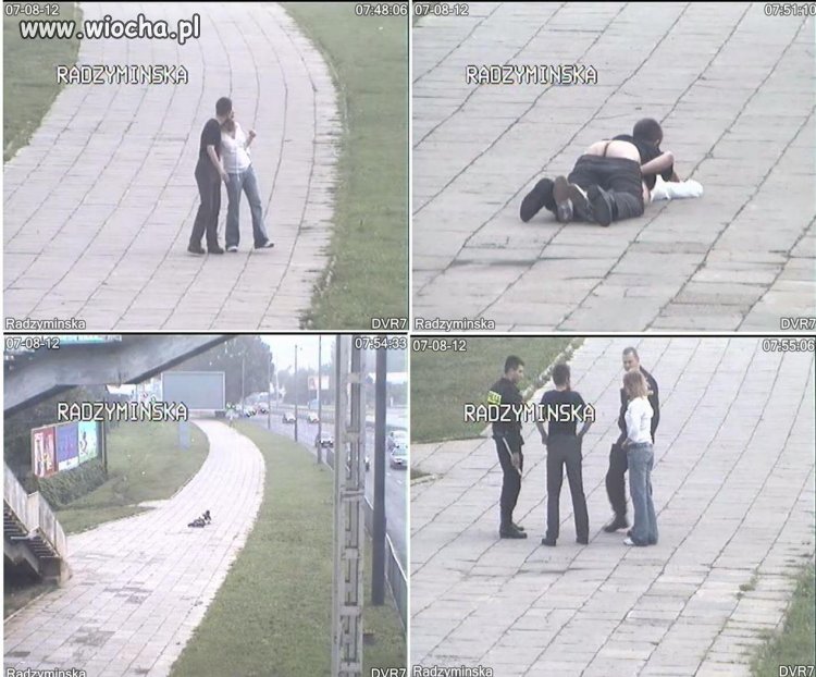 Radzymińska potrafi policją zaskoczyć...
