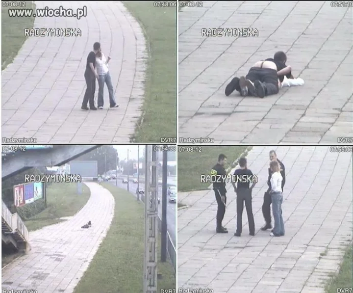 Radzymińska potrafi policją zaskoczyć...