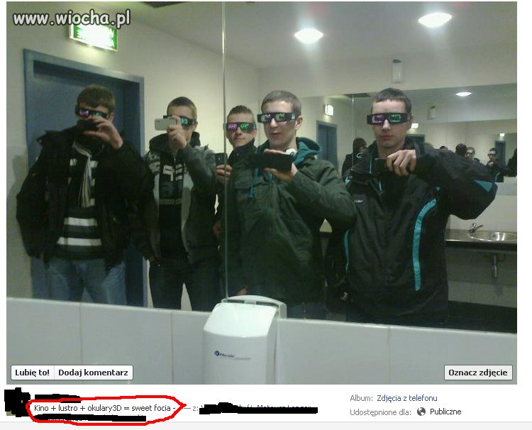 Wieśniaki musieli się pochwalić okularami 3D 