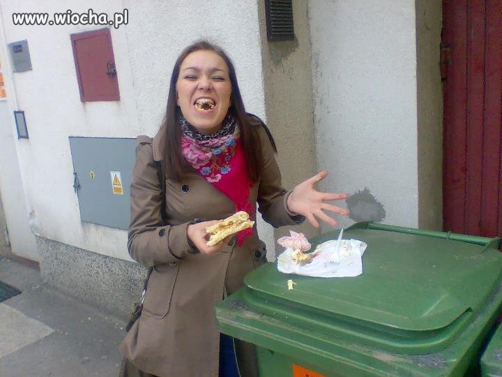 Na pewno jej smakowało