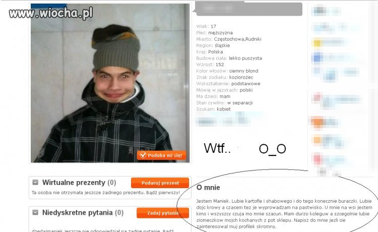Wieś na pełnej linii... A ta ortografia... Szok!