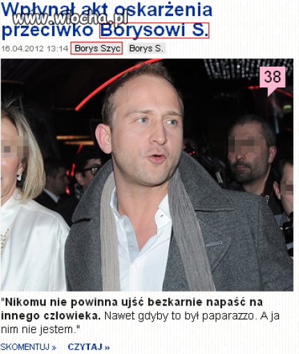 Nie ma to jak ukrycie nazwiska