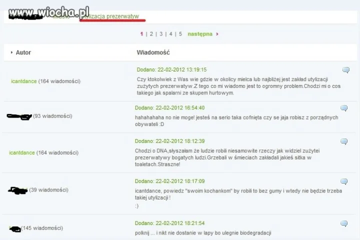 Utylizacja prezerwatyw