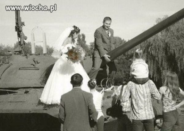 Z albumu ślubnego