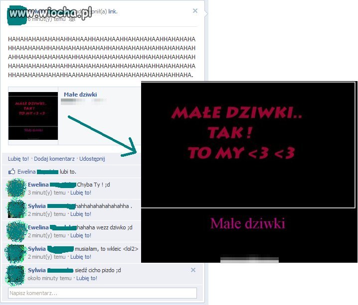 Małe dziwki..tak! to my