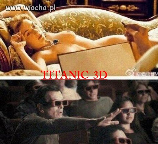 Titanic w 3D przybiera 