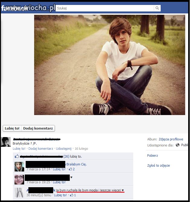Wiocha na facebook