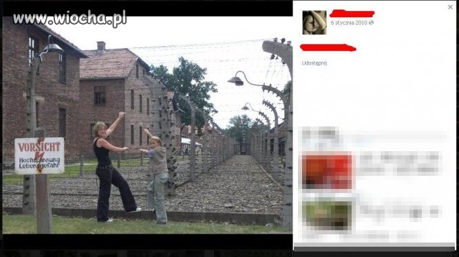 No ale lansik... na drut kolczasty pod napięciem
