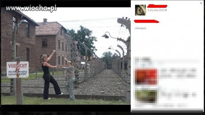 No ale lansik... na drut kolczasty pod napięciem