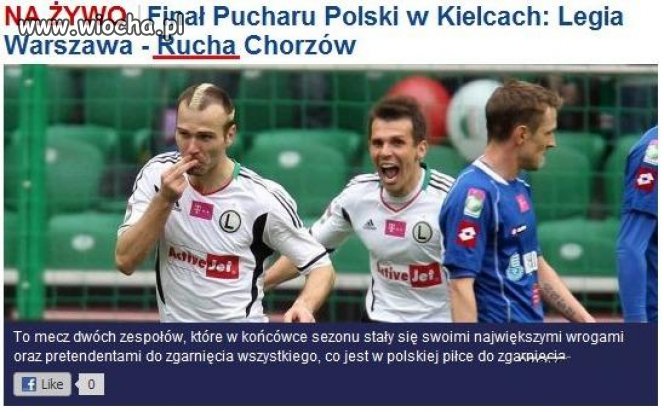 Warszawa - Rucha Chorzów 